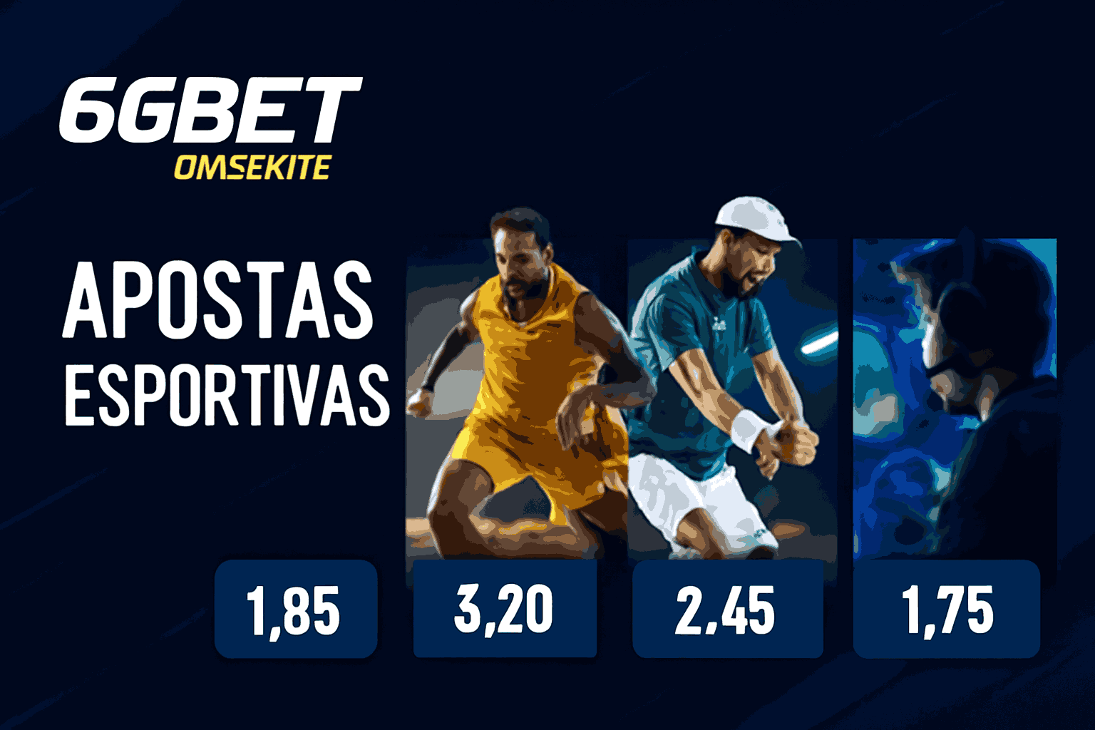 Aposte em apostas esportivas no cassino online 6GBET