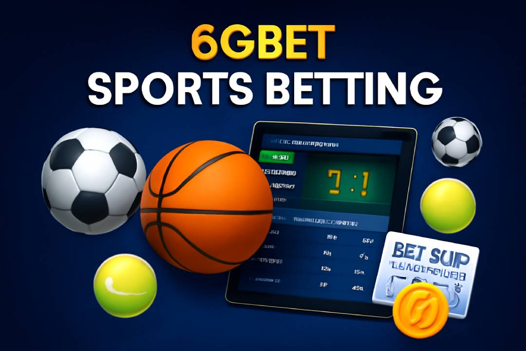 Apostas esportivas no cassino online 6GBET