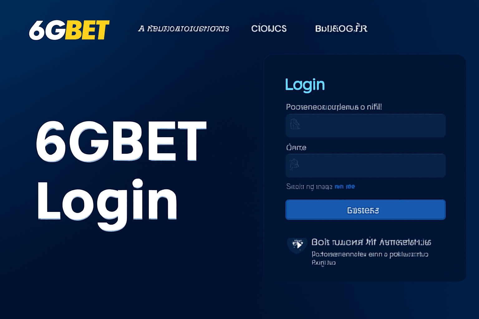 Não Perca tempo, o rRgistro na site 6GBET